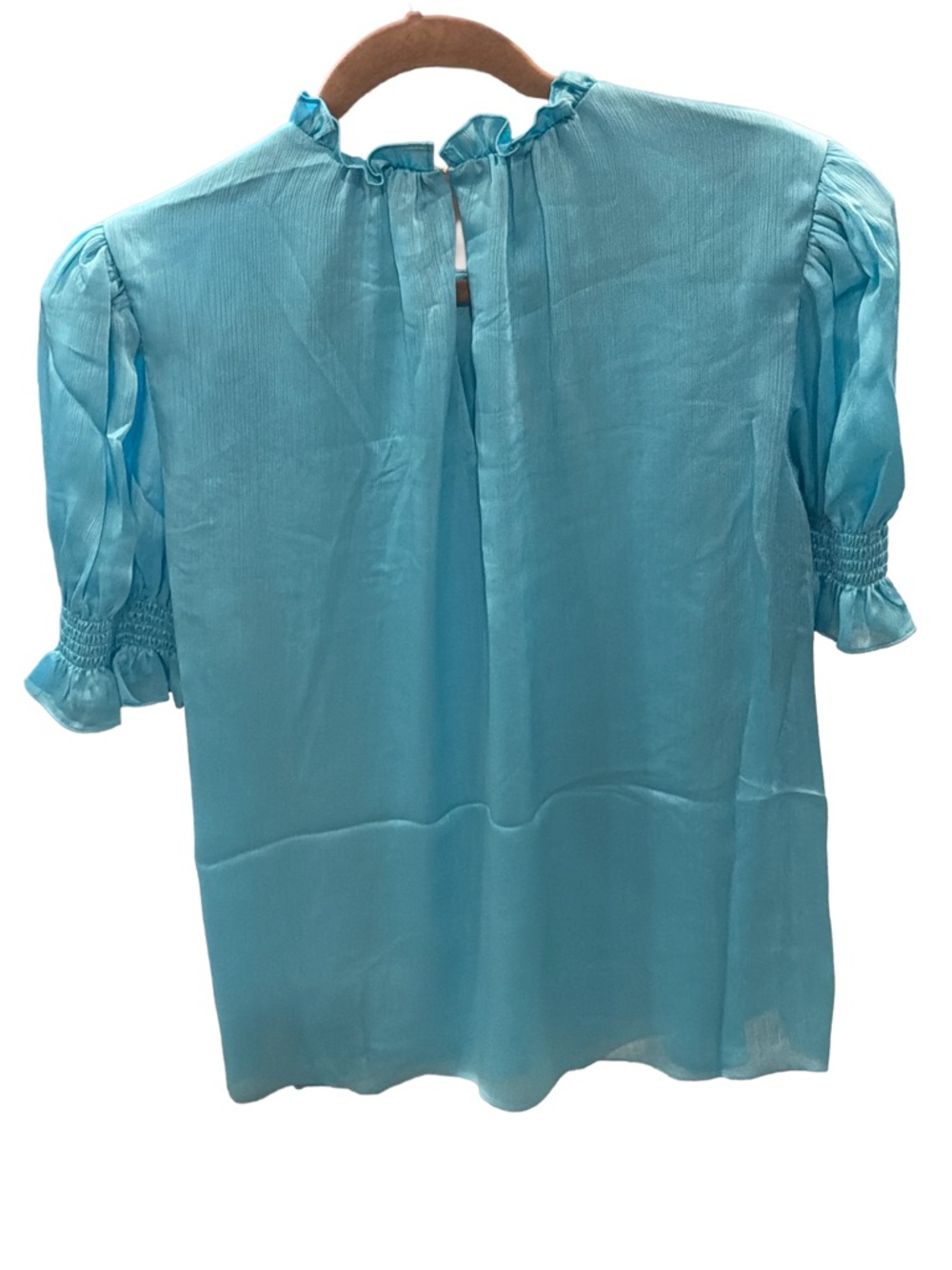 Trina Turk - Sunrise Top Beautiful Turquoise Blue
X-Large, NWT - Picture 7 of 15
